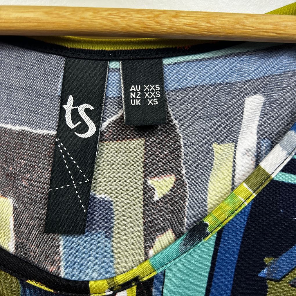 Taking Shape Multicoloured Print Sleeveless Top - Size 12/XXS