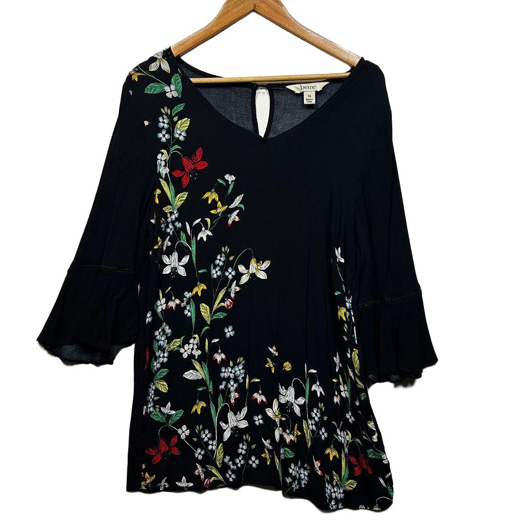 Beme Floral Dress - Size 14