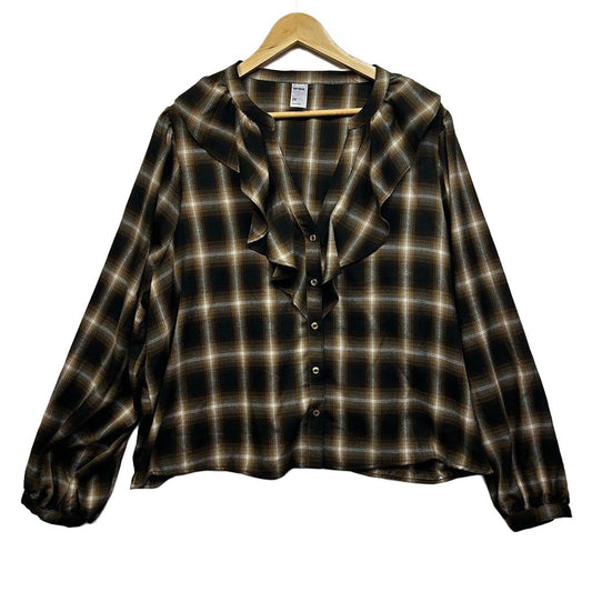Anko Ruffle Shirt - Size 20