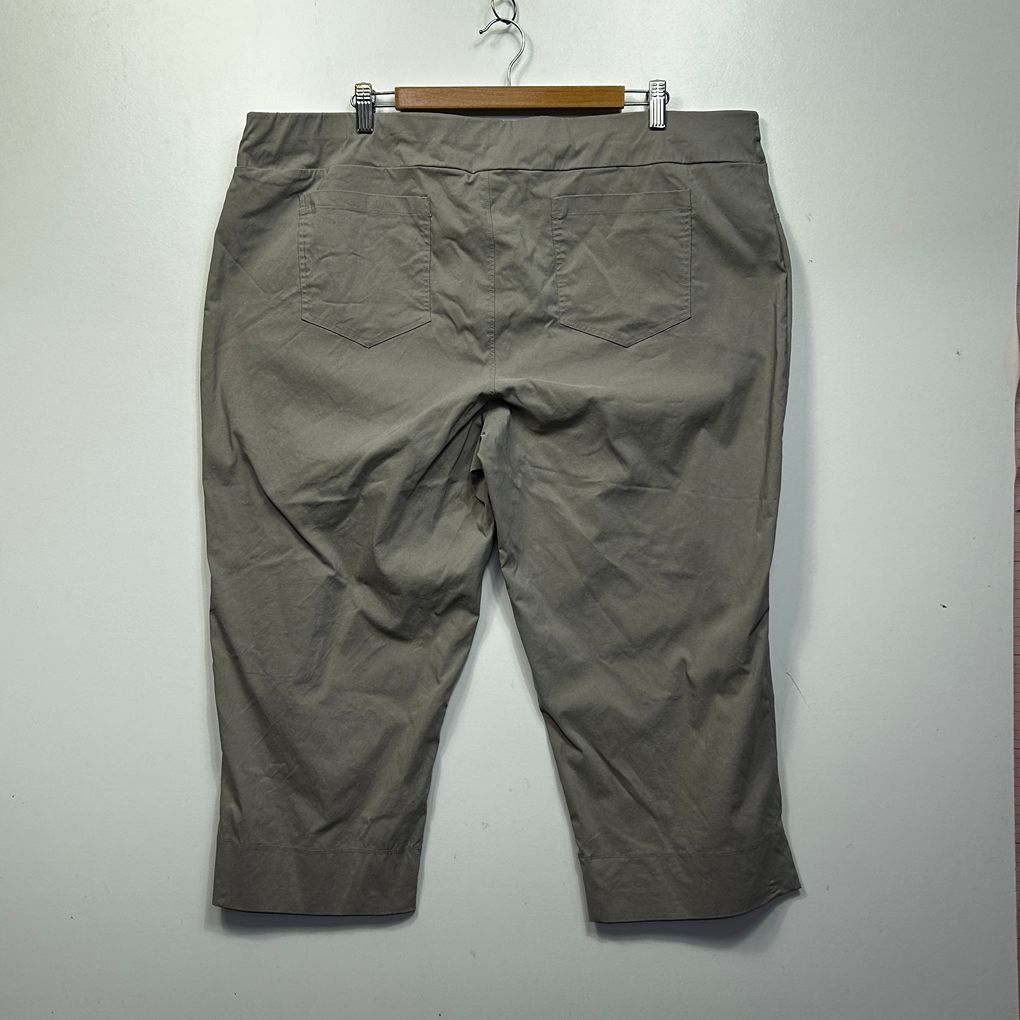 Taking Shape Biege Plus Size Capri Pants - Size 22