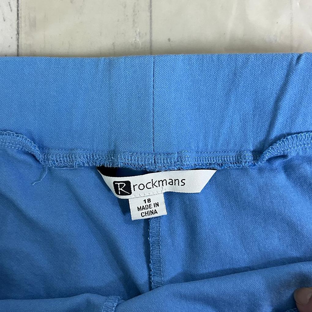 Rockmans Blue Pants - Size 18