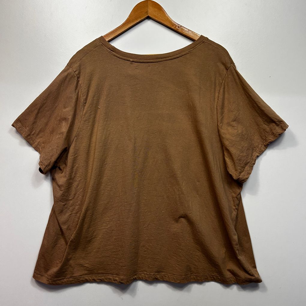 Ed.it.ed Tan Cotton T-Shirt - Size 26
