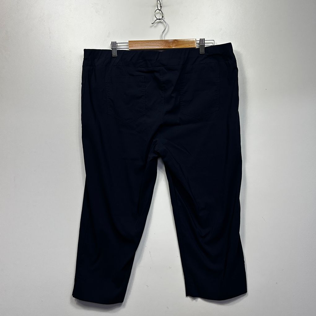 Taking Shape Navy Plus Size Cropped  Pants - Size 20