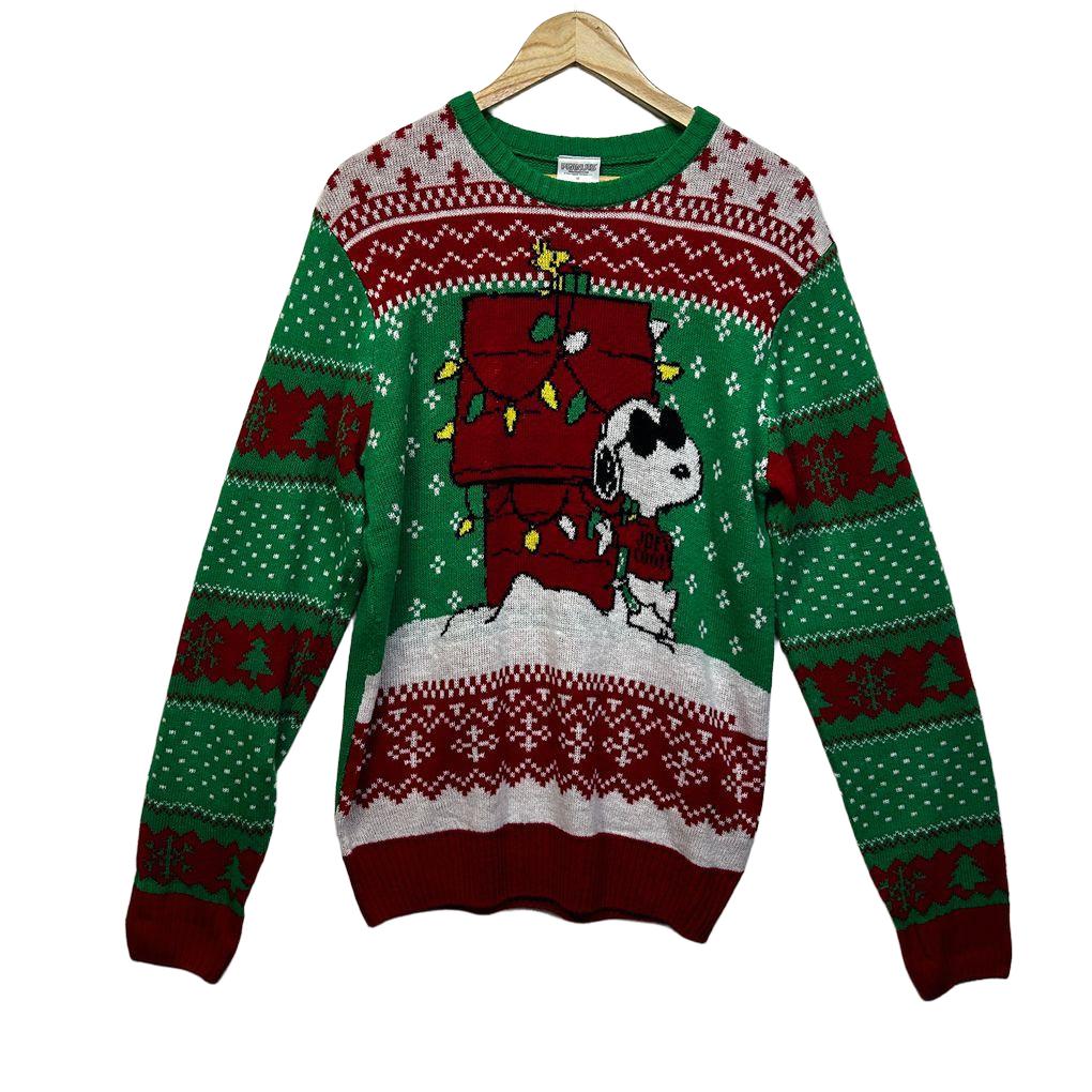 Peanuts Christmas Mens Jumper - Size M