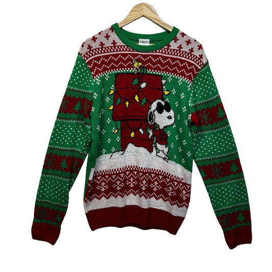 Peanuts Christmas Mens Jumper - Size M