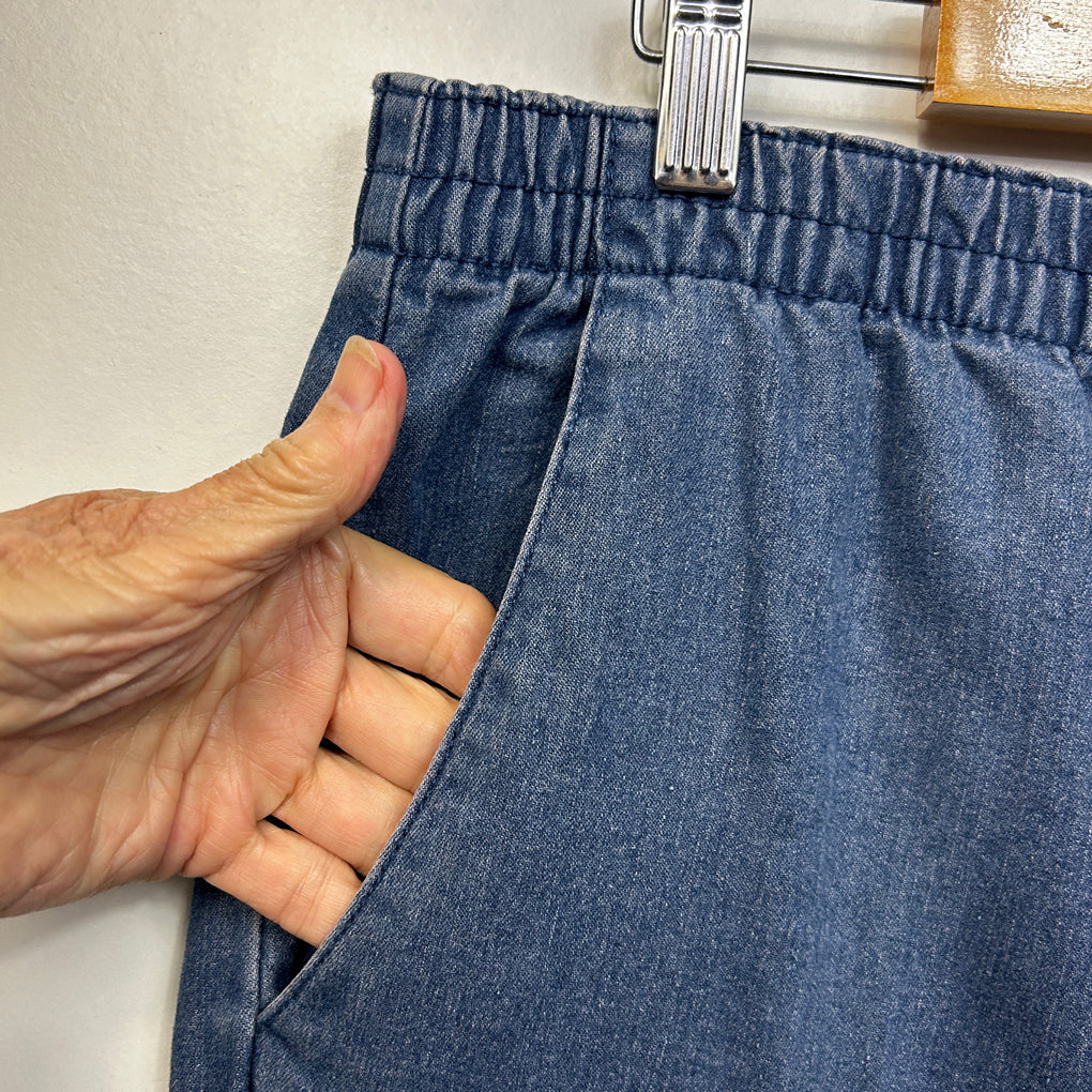 Millers Blue Denim Pull On Jeans - Size 18
