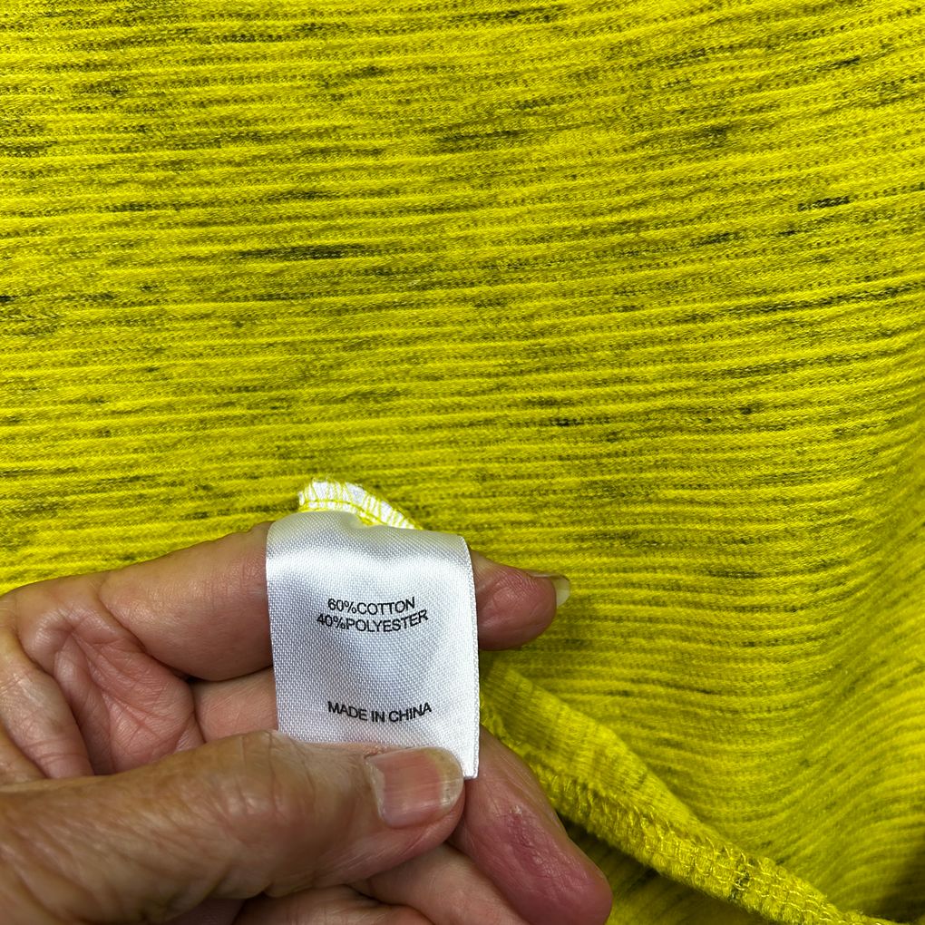 Virtuelle Lime Cotton Top - Size 22/XL
