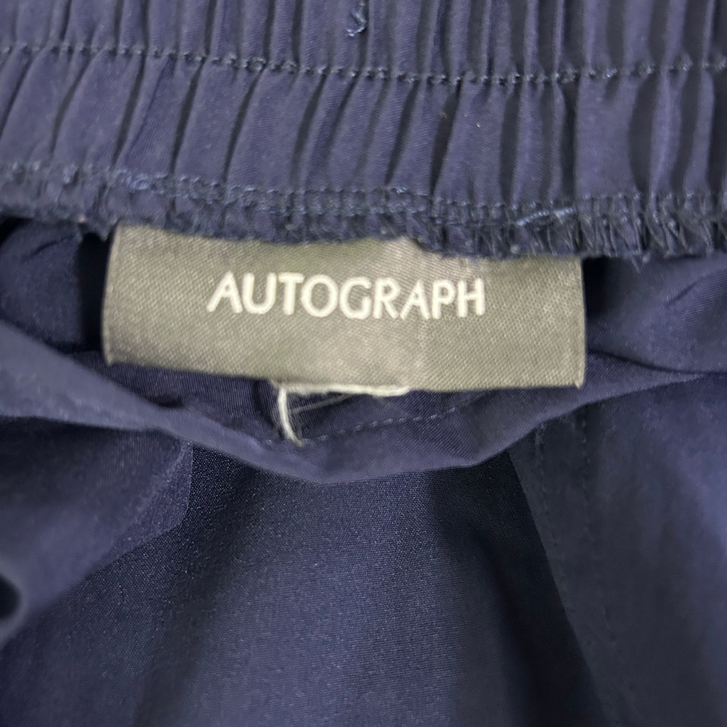 Autograph Navy Swim Shorts - Size 16/18