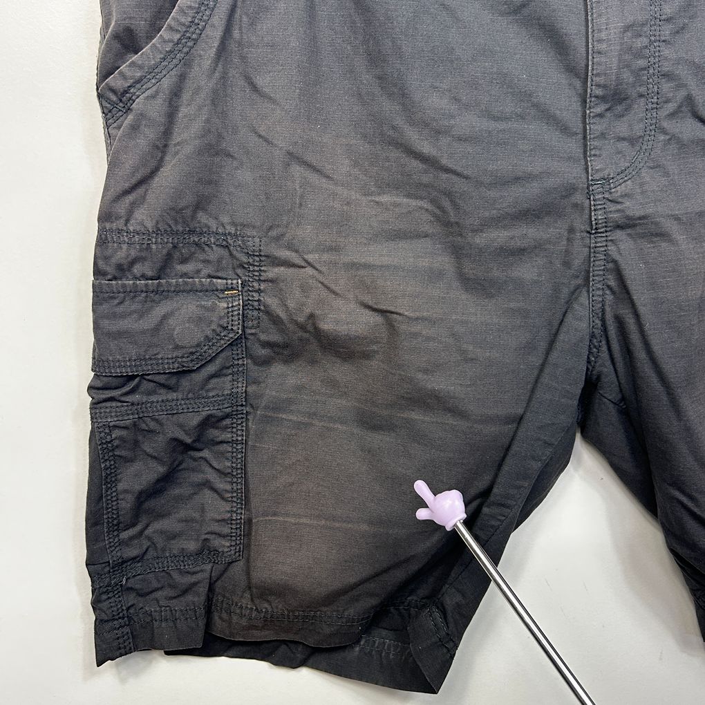 DBK Originals Black Cotton Cargo Shorts - Size 117 (fault Fading)