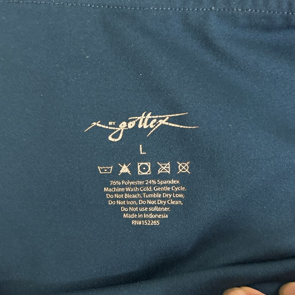 Gottex Teal Leggings - Size L