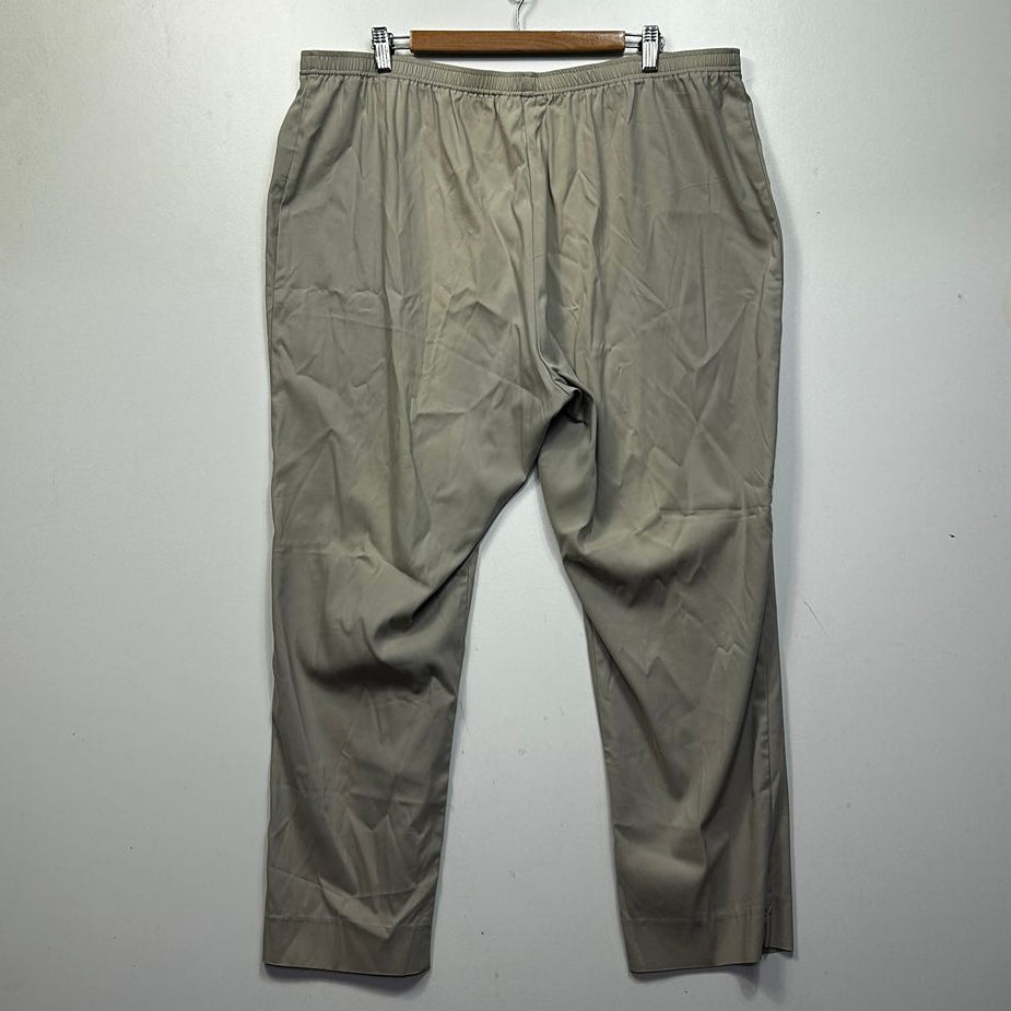 Maggie T Beige Plus Size Pants - Size 20