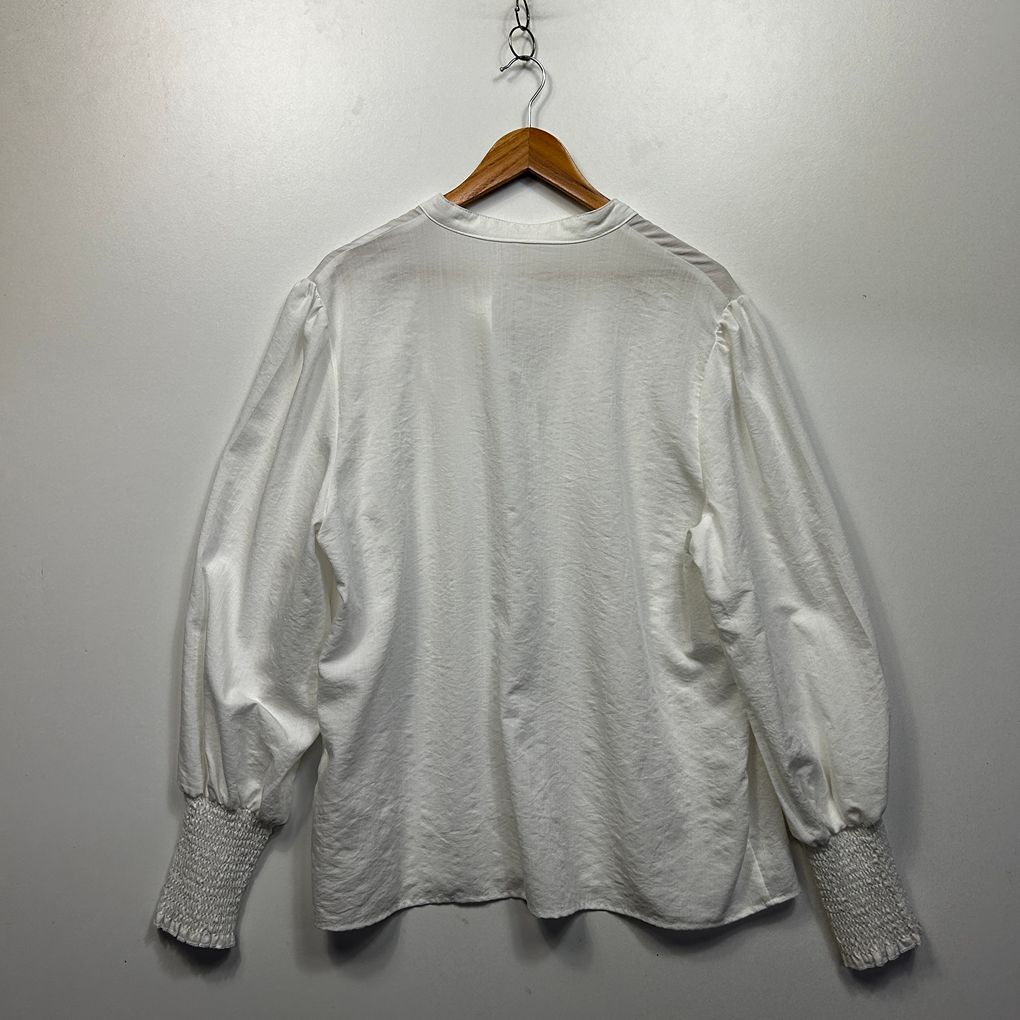 White Plus Size Blouse - Size 2XL