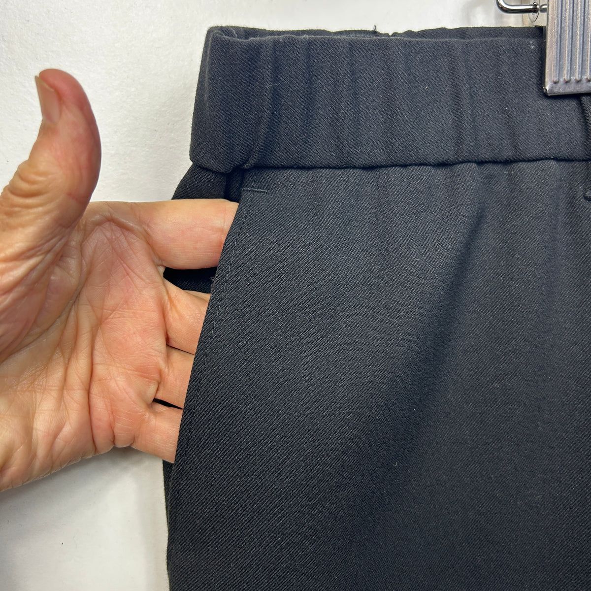 Johnny Bigg Black Slim Fit Pants - Size 42