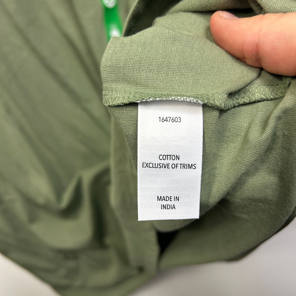 Avella Green Plus Size Cotton T-Shirt - Size 20