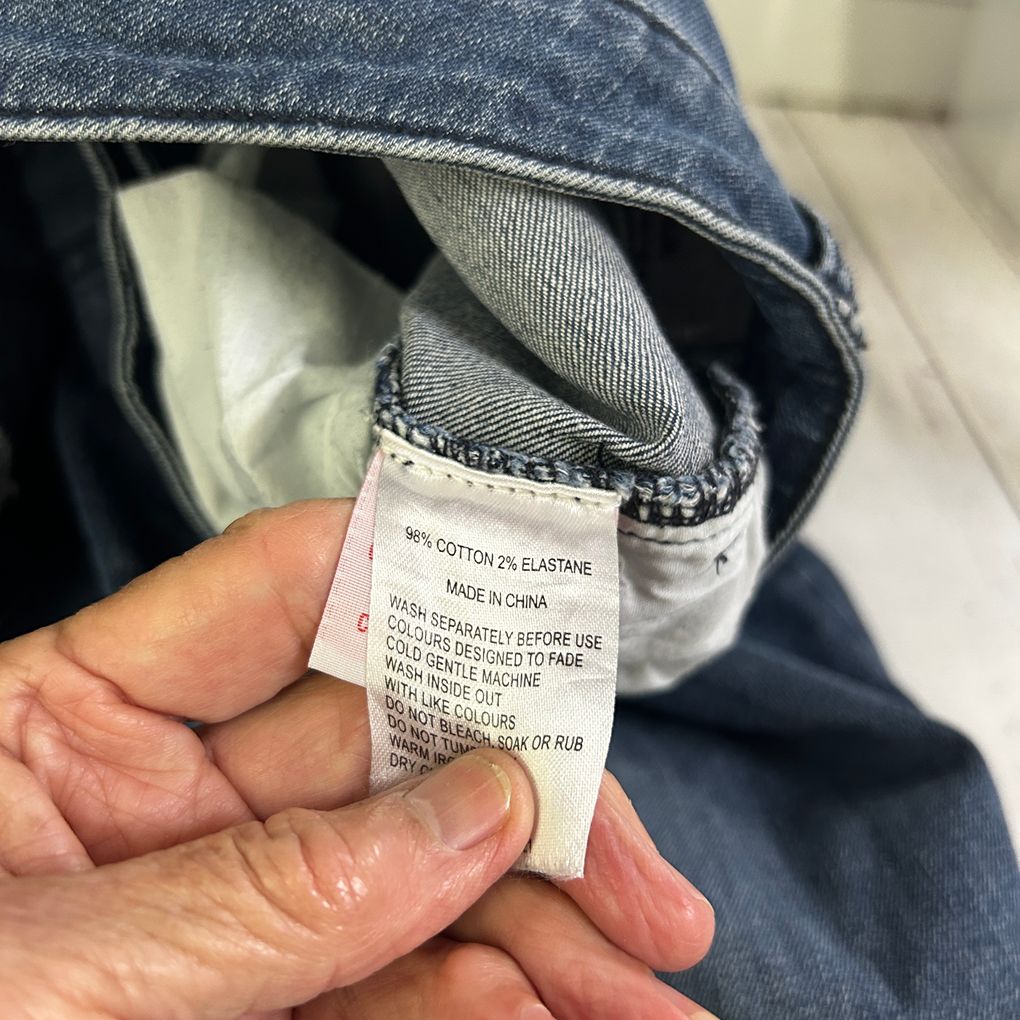 Piper Blue Distressed Jeans - Size 20