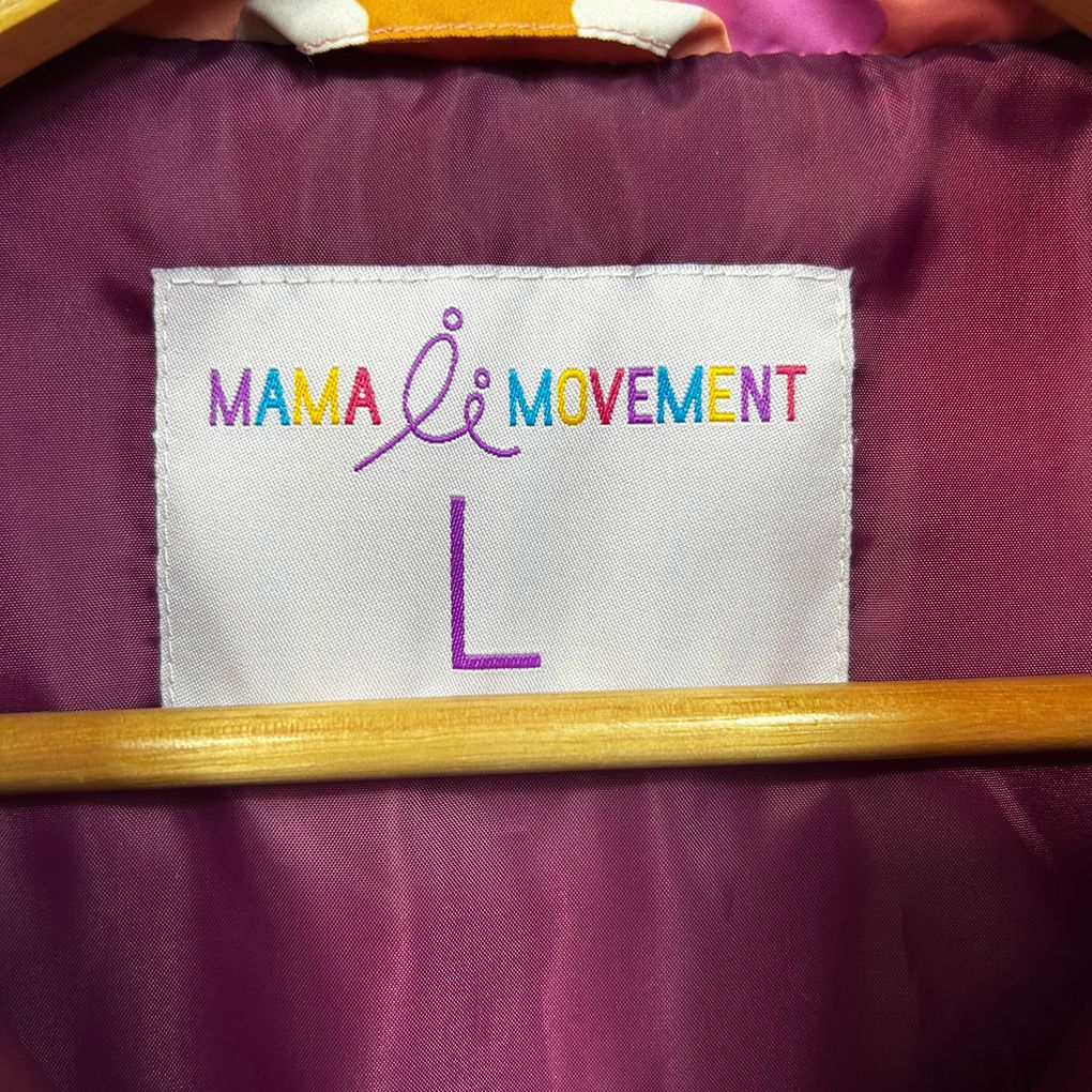 Mama Movement Multicoloured Puffer Vest - Size L