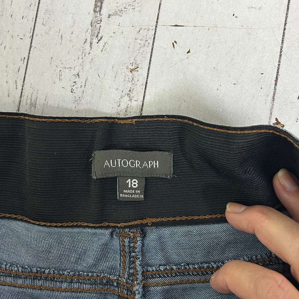 Autograph Blue Jeans - Size 18 (fault)