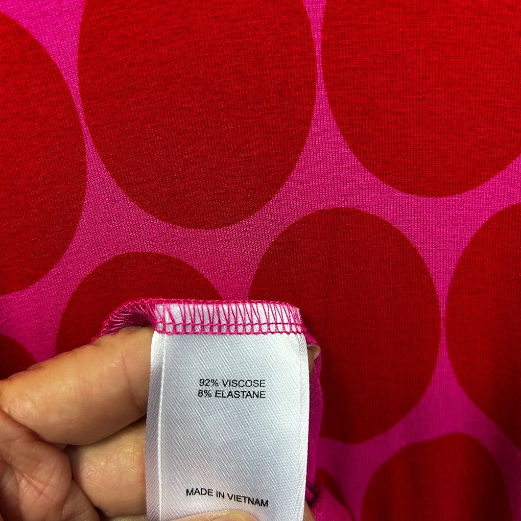 Taking Shape Pink Top - Size 22