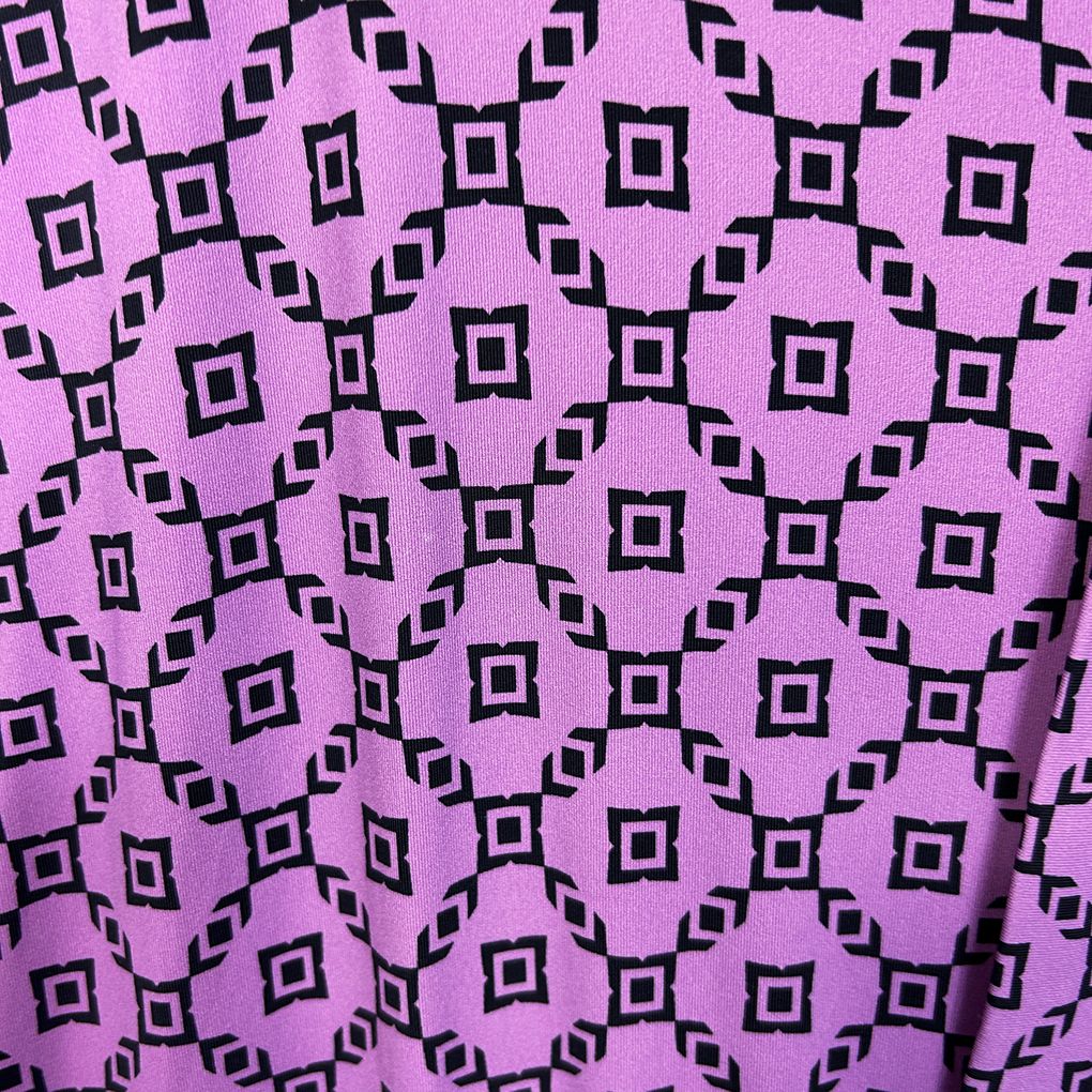 exoticathletica Purple Print Dress - Size XXL