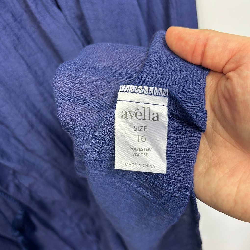 Avella Navy Dress - Size 16
