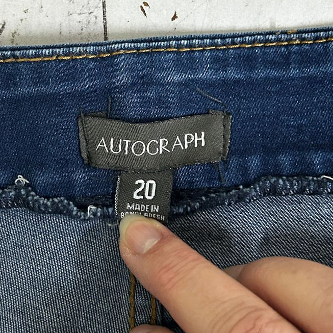 Autograph Blue Plus Size Jeans - Size 20