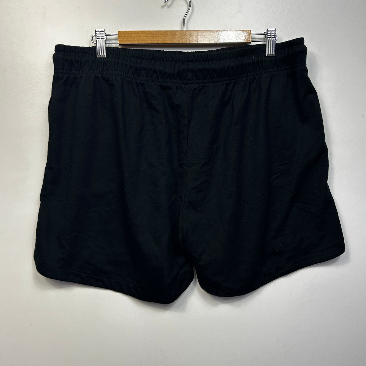 Circuit Curve Black Plus Size Cotton Shorts - Size 18