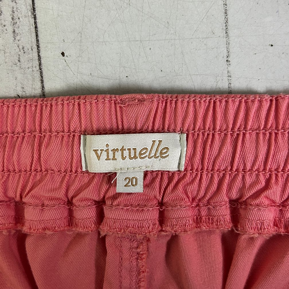 Virtuelle Pink Plus Size Cotton Pants - Size 20
