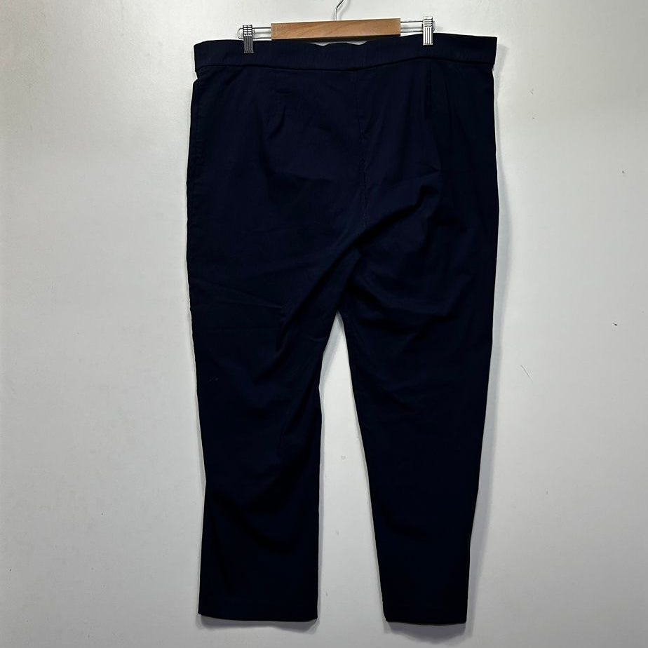 Millers Navy Plus Size Pull On Pants - Size 22