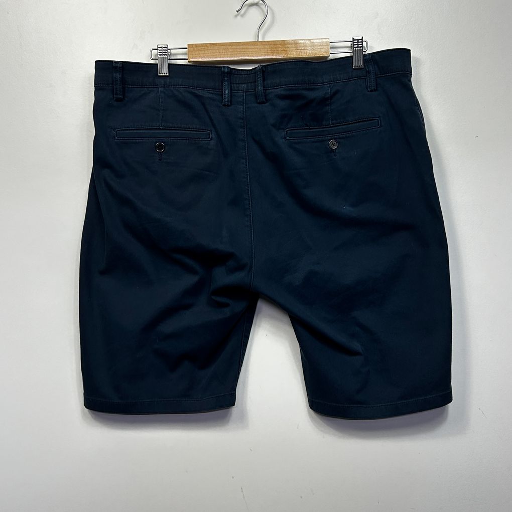 Johnny Bigg Navy Cotton Mens Shorts - Size 40
