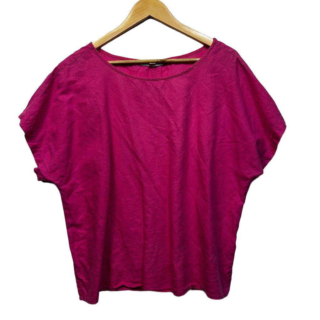 Grae Linen Top - Size 14