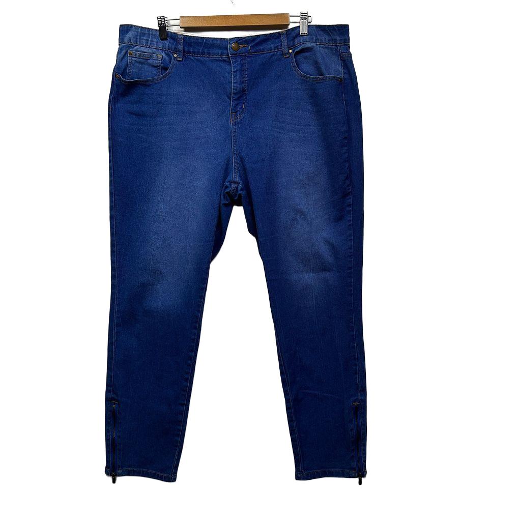 Rockmans Blue Jeans - Size 20