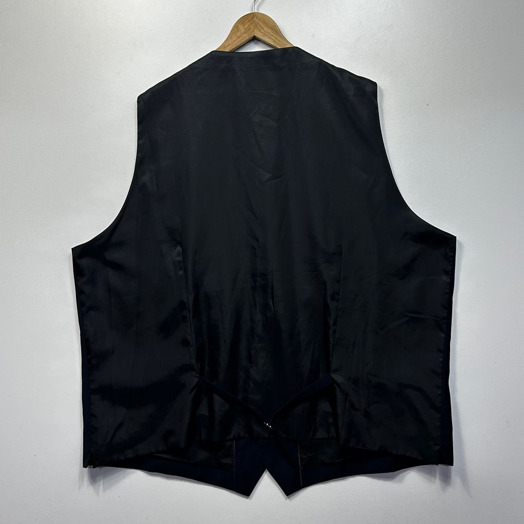 Johnny Bigg Navy Formal Suit Waistcoat - Size 56 5XL