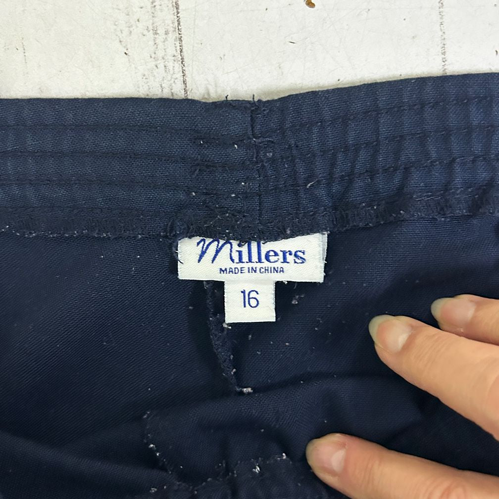 Millers Navy Pants - Size 16