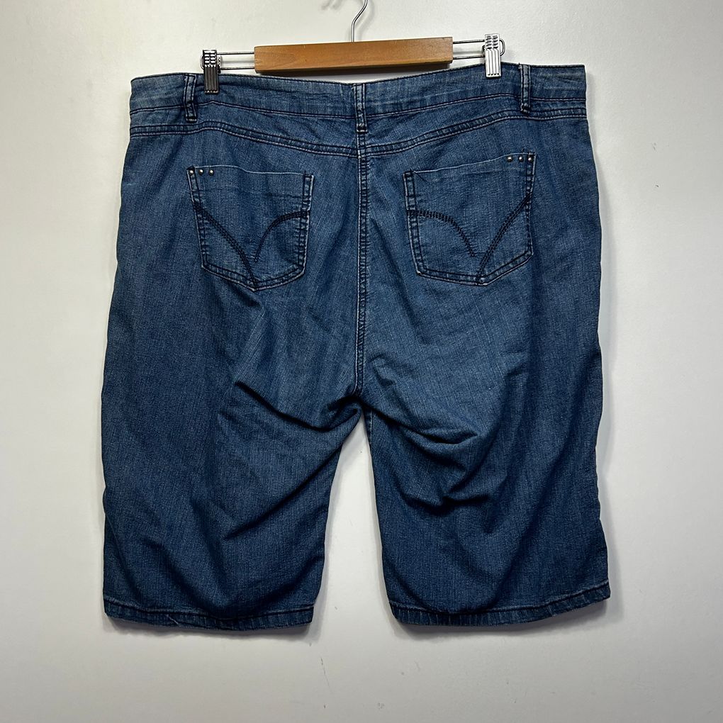 Millers Blue Denim Shorts - Size 18