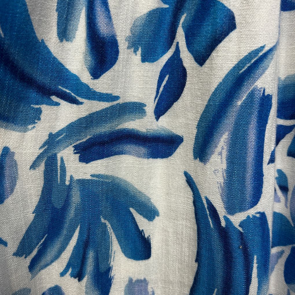 Millers Blue White Maxi Dress - Size 16