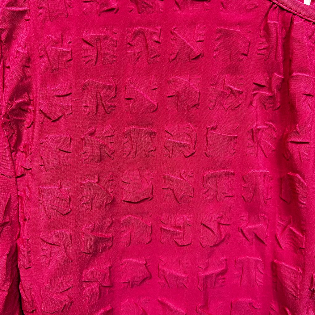 Autograph Pink Crinkle Textured Top - Size 20