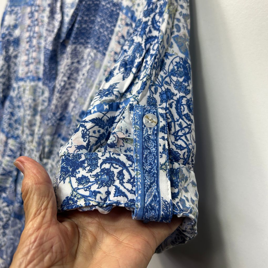 Rockmans Blue Top - Size 14