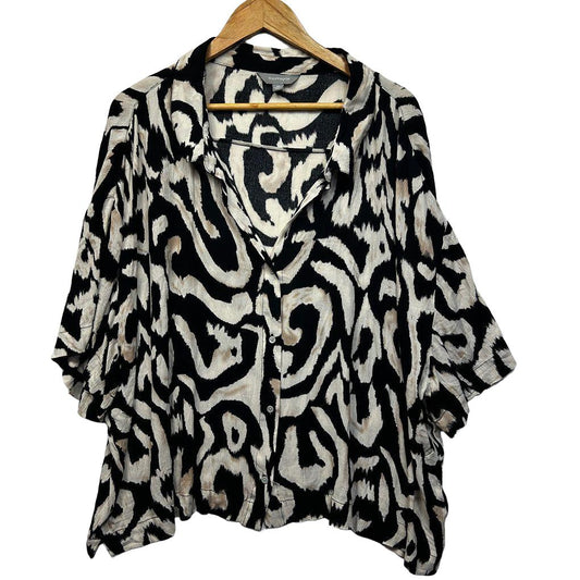 Suzanne Grae Print Top - Size 24