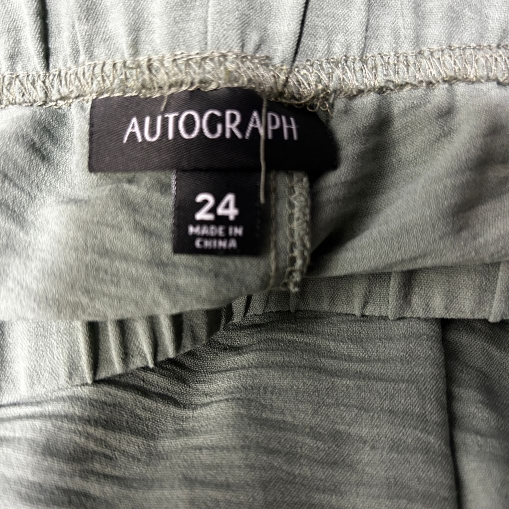 Autograph Green Pants - Size 24