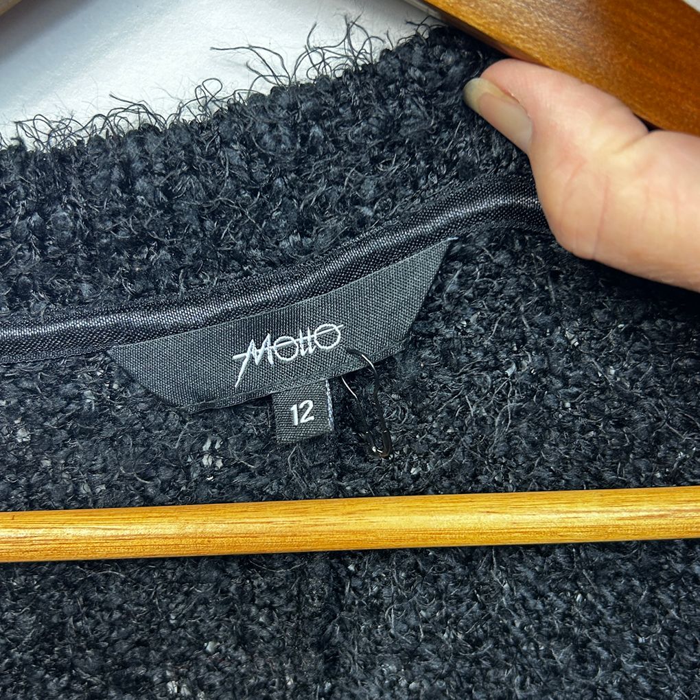 Motto Black Jumper - Size 12