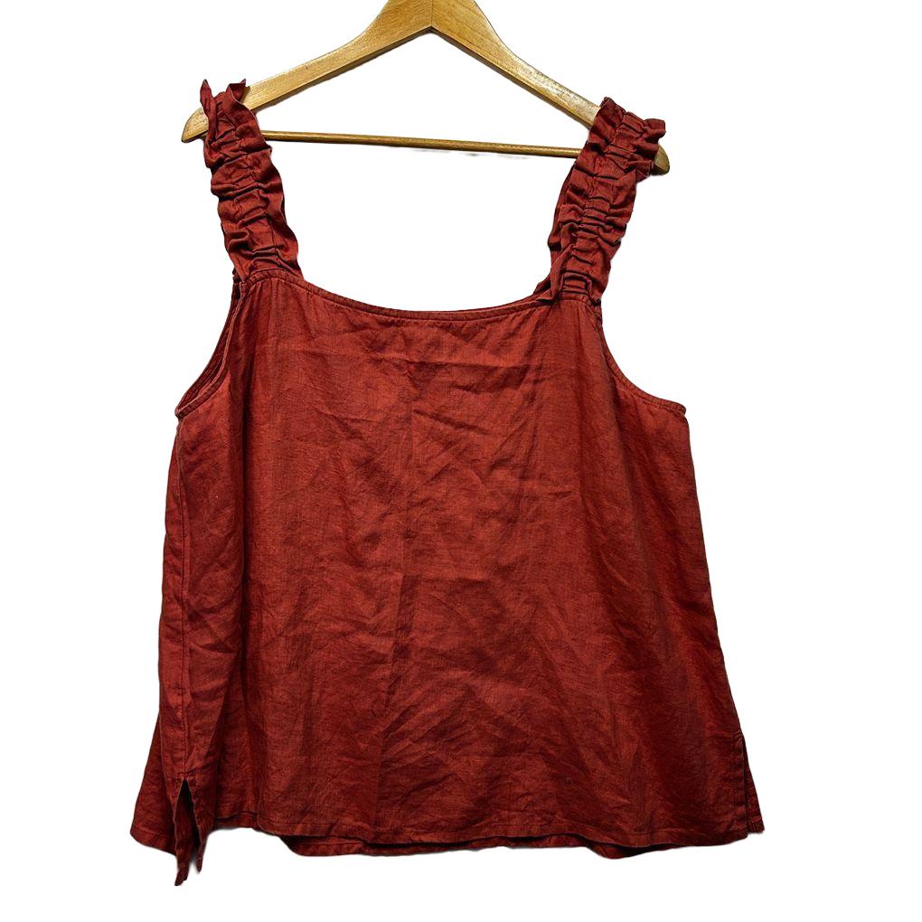 Adrift Linen Top - Size 3XL