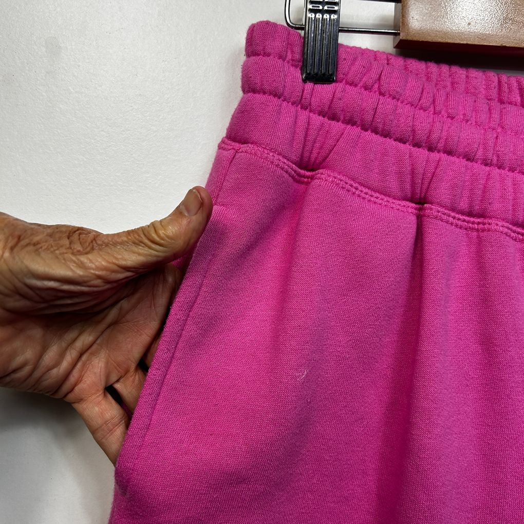 Circuit Pink Cotton Track Pants - Size 12