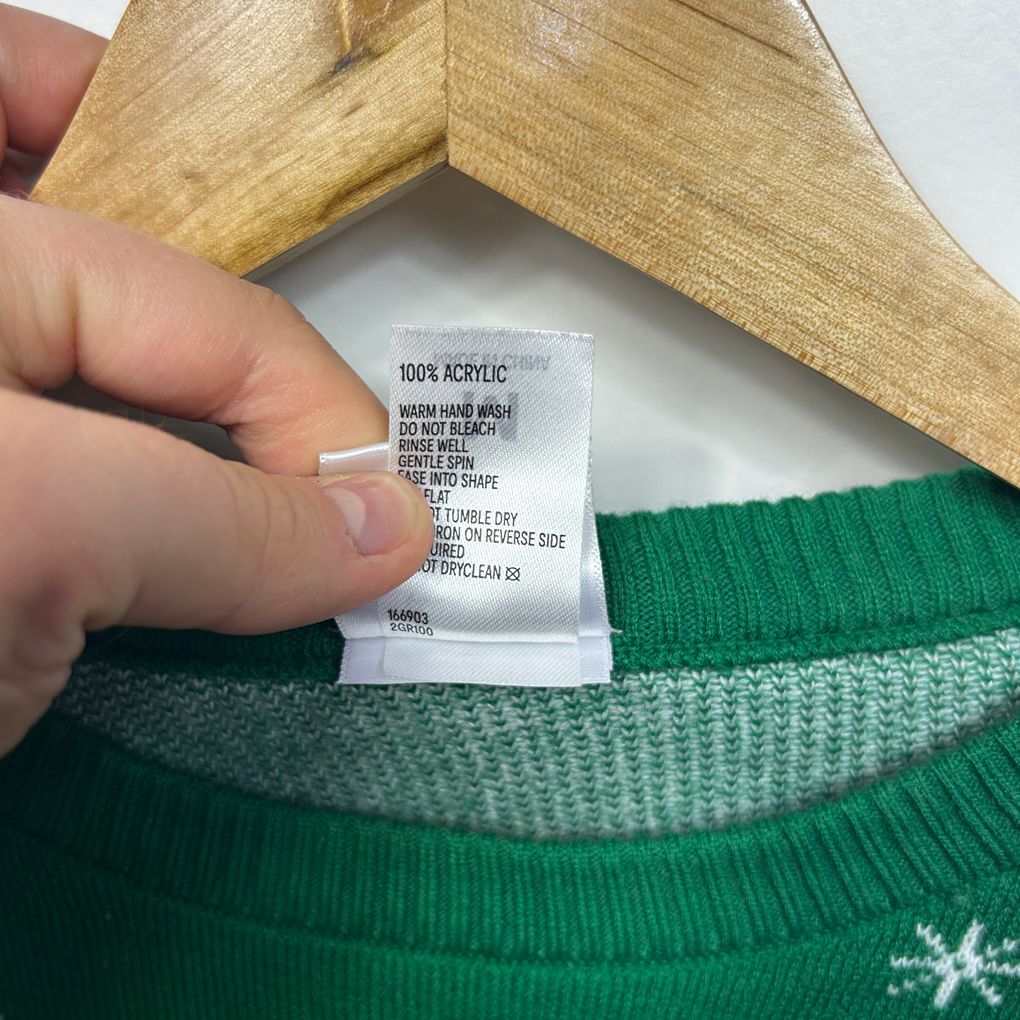 The Grinch Green Christmas Jumper - Size M/12