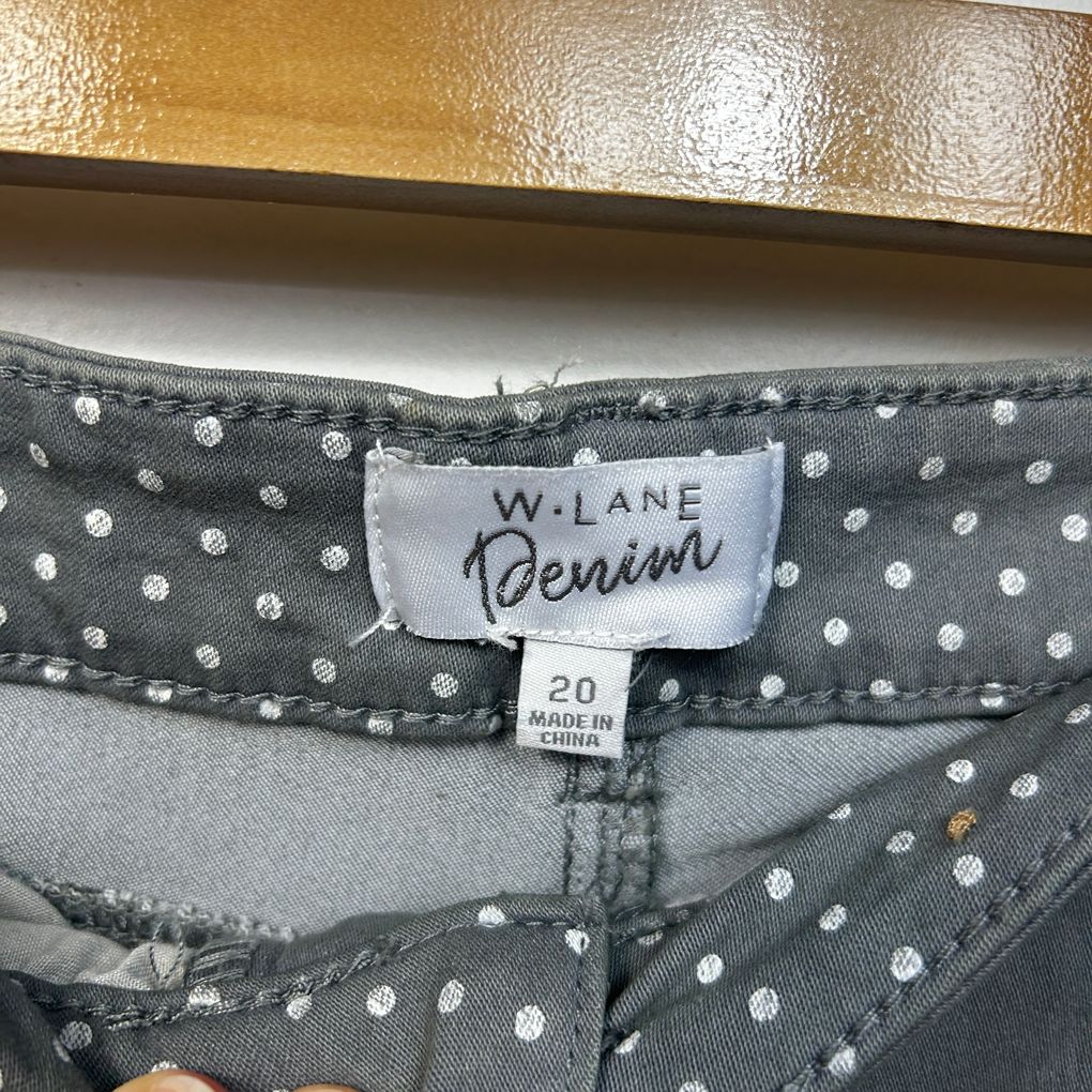W.Lane Grey Plus Size Jeans - Size 20