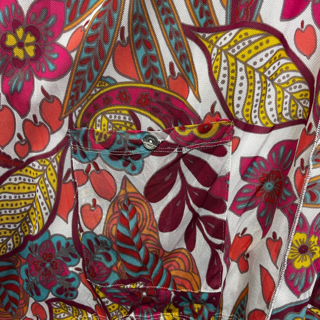 Taking Shape Multicoloured Paisley Top - Size 18/M