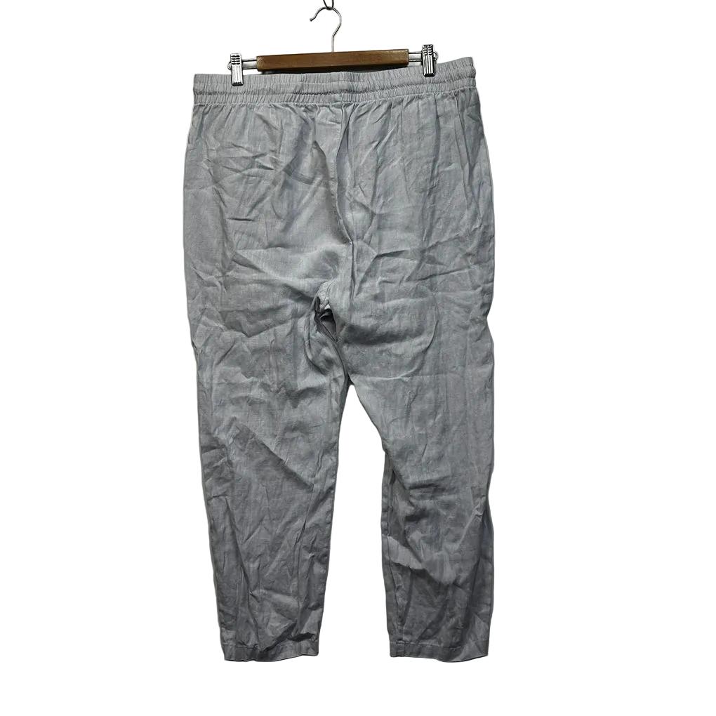 Decjuba Grey Linen Pants - Size XL