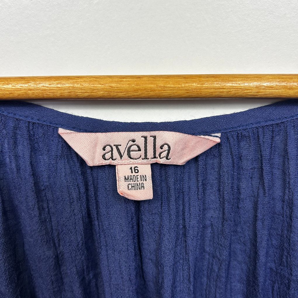 Avella Navy Dress - Size 16