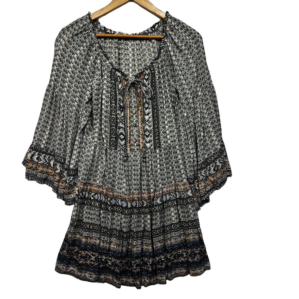 Print Peasant Top - Size TBC