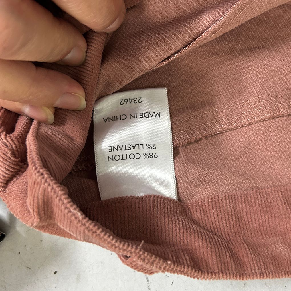 Suzanne Grae Rust Corduroy Cotton Pants - Size 22