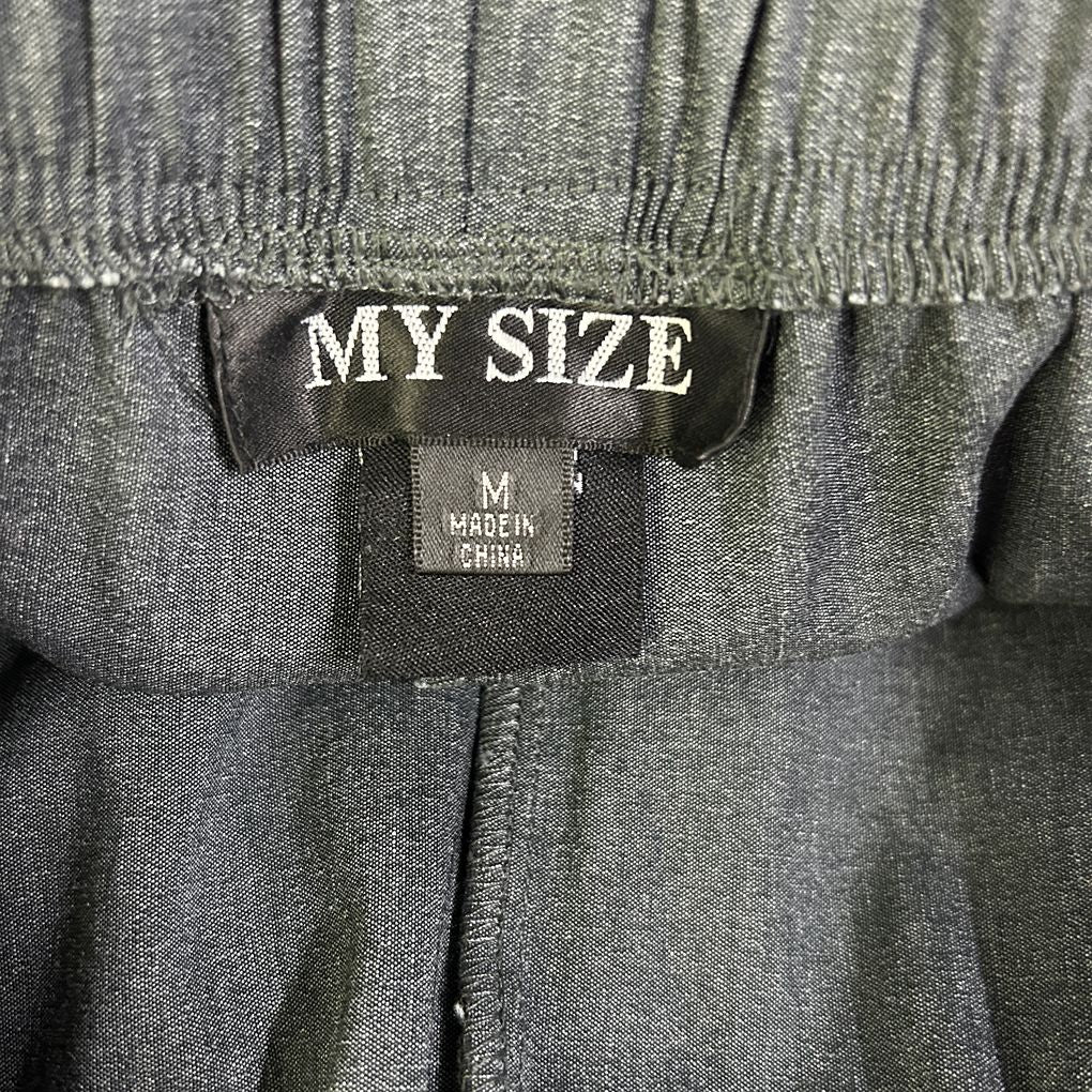 My Size Black Pull-On Pants - Size 18/M